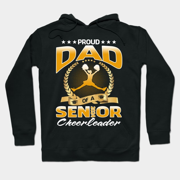 Proud Dad Of A 2024 Senior Cheerleader Hoodie by eyelashget